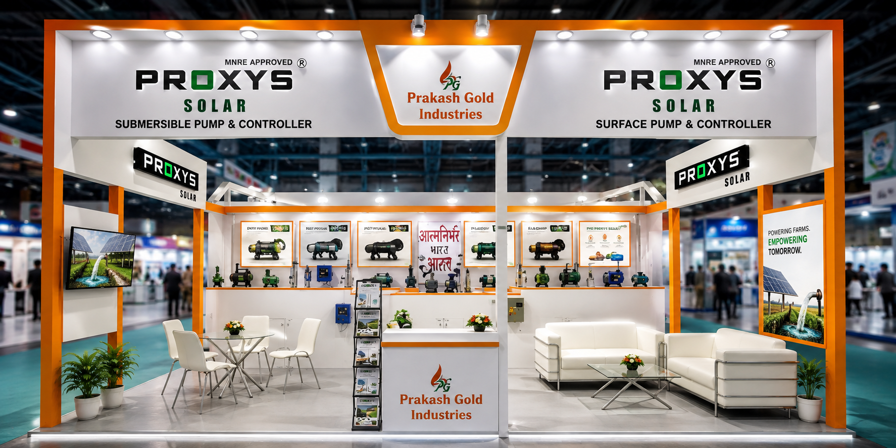 Prakash Gold Ind Pvt Ltd — Proxys Solar Pump manufacturing