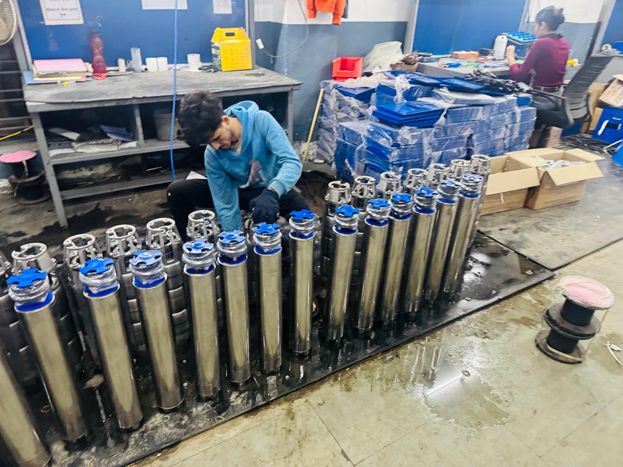 Assembly line at Proxys