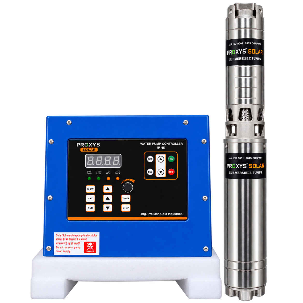 Proxys-PUMP PS-1HP Solar Submersible Pump